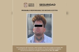  Víctor “N” de 28 años de edad, fue trasladado al Centro de Justicia para las Mujeres, con sede en la capital mexiquense, a fin de determinar su situación jurídica.