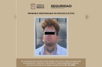 Víctor “N” de 28 años de edad, fue trasladado al Centro de Justicia para las Mujeres, con sede en la capital mexiquense, a fin de determinar su situación jurídica.