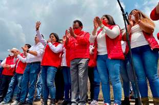 Con este cierre de campaña culmina los recorridos en el municipio de Jilotzingo 