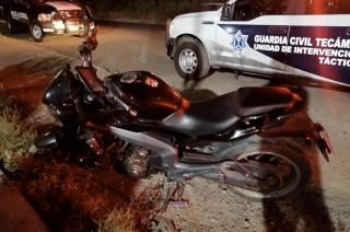 Efectivos de la Guardia Civil de Tecámac iniciaron la persecución de los presuntos delincuentes, a la que se sumaron elementos de la policía estatal.