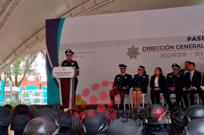 Presentan a nueva directora de Seguridad Pública en Toluca