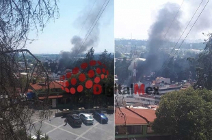 #Video: #Incendio y explosión en Paseo Colón #Toluca