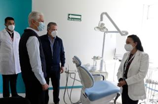Supervisa el Gobernador del Estado de México la rehabilitación del Centro de Salud “San Martín Coapaxtongo", en Tenancingo.