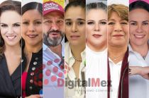 Pamela Cerdeira, Ginarely Valencia, Francisco Vázquez, Amalia Pulido, Miroslava Carrillo, Delfina Gómez, Alejandra Del Moral