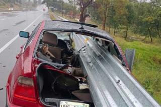 Los padres del bebé fueron trasladados al hospital.