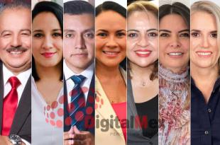 Lino García, Michelle Núñez, Carlos González, Alejandra del Moral, Ana Lilia Herrera, Laura Barrera, Romina Contreras