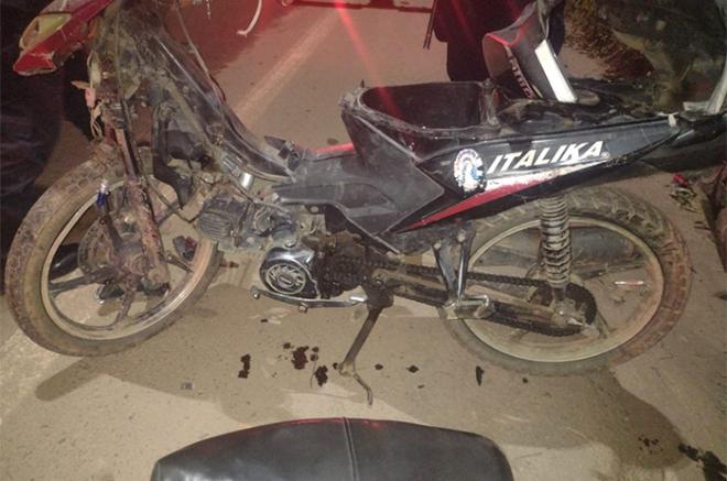 Se accidenta motociclista en la carretera federal 134 de #Tejupilco
