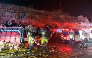 Mueren tres en choque en la Toluca-Zitácuaro