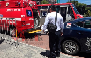 Atropellan a policía municipal en pleno centro de #Toluca