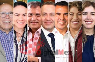 Isidro Pastor, Alejandra del Moral, Mario Cervantes Palomino, Eruviel Ávila, Martín Vázquez, Delfina Gómez, Melissa Vargas 