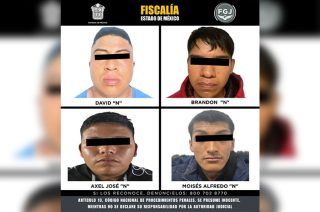 Los cuatro imputados fueron ingresados a un Centro Penitenciario y de Reinserción Social, tras ser vinculados a proceso.