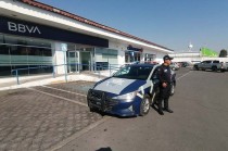 La corporación municipal realiza patrullajes en zonas comerciales, bancarias, cajeros automáticos y en las inmediaciones de las áreas industriales de la capital mexiquense.