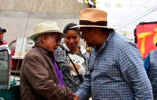 Tienda de Agroquímicos a bajo costo promete Pablo Guadarrama en Tenango del Valle