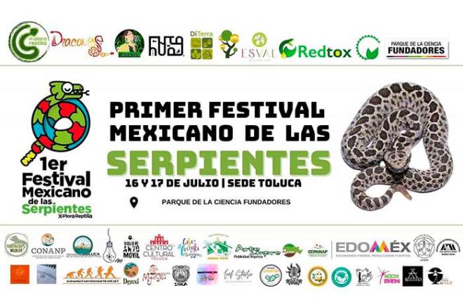 Primer Festival Mexicano de las Serpientes en Toluca