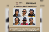 Los detenidos intercambiaban paquetes en la vía pública y al notar la presencia policiaca intentaron huir del sitio.