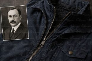 Cierre relámpago, inventado por Gideon Sundback, un mecanismo de más de un siglo que sigue vigente por su practicidad y resistencia.