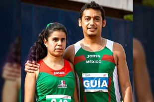 Daniela Eugenia Velasco Maldonado, sumó el bronce en la final de 1500m T12 y una medalla de oro.