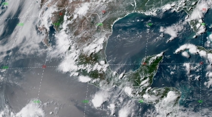 Onda tropical 21 provoca lluvias fuertes en el centro y sur del país