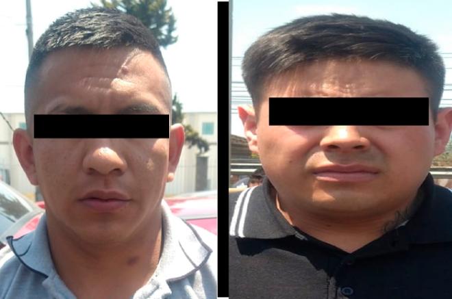 Se aseguró un vehículo aparentemente relacionado con el hurto de autopartes en los municipios de Lerma, San Mateo Atenco y Toluca.