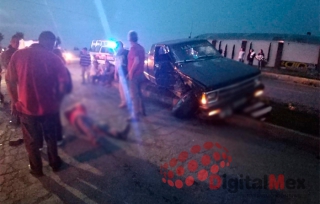 Chocan camionetas en la Toluca-Tenango; hay un lesionado