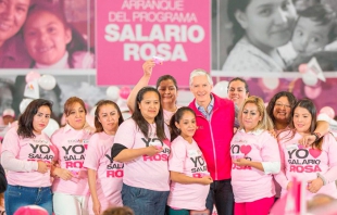Promueve Salario Rosa que mujeres sigan estudiando: Alfredo del Mazo