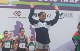 Gana Guadalupe González el Race Walking Challenge en Monterrey
