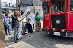 Amplían red del Tranvía turístico de Metepec