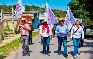 Tenango contará con apoyos al campo, promete candidato de morena: Pablo Guadarrama