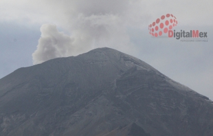 #Popocatépetl: incrementará caída de ceniza por actividad del volcán