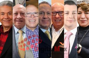 Fernando Alberto, Mauricio Valdés, Isidro Pastor, Eruviel Ávila, Dante Delgado, Luis Donaldo Colosio Riojas, Delfina Gómez