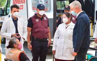 “Estamos vacunando ya en 77 municipios del estado&quot;, dijo el mandatario mexiquense