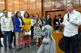 Las obras, elaboradas en bronce y con la técnica de “Cera Perdida”, incluyen 18 piezas de Velasco.