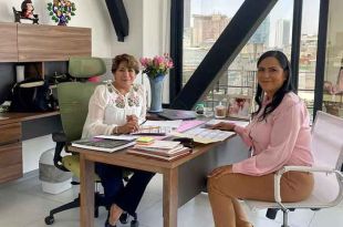 Ariadna Montiel manifestó su disposición a trabajar para impulsar tareas conjuntas.