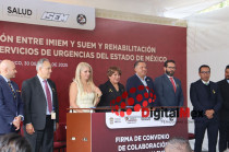 La medida forma parte de un convenio firmado entre el IMIEM y el SUEM.