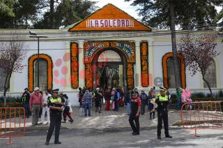 Operativo de seguridad para resguardar los panteones este 10 de mayo