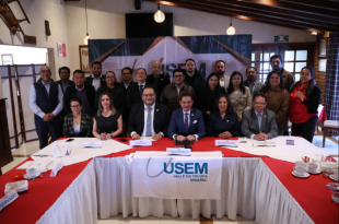 Asistentes a la sesión mensual de la USEM Valle de Toluca