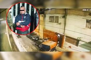 El agresor fue asegurado por policías municipales con apoyo de la Marina tras herir a dos vecinos en la colonia Nuevo Paseo de San Agustín.