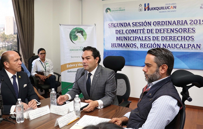 Huixquilucan trabaja por la defensa de los Derechos Humanos