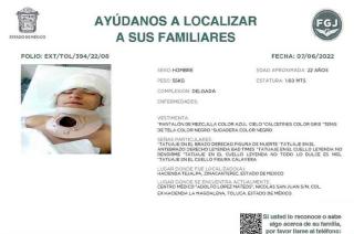 Para cualquier información la FGJEM, difundió el número telefónico (722) 283 20 12 de ODISEA