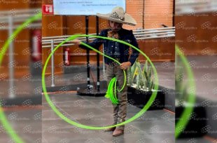 El charro de Papalotla también obtuvo tercer lugar de colas en el Estatal de Toluca.