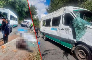 El accidente ocurrió en la carretera Chalma-Santiago Tianguistenco