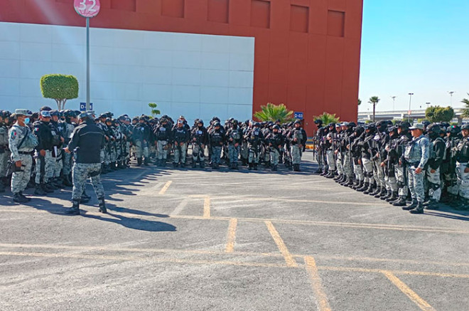 Video: Refuerzan seguridad en zona oriente del Edoméx con 300 elementos de la GN