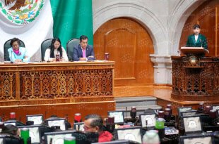María Esther Rodríguez Hernández reconoció ante el Congreso mexiquense que persisten retos en feminicidios, desapariciones y atención a mujeres en riesgo.