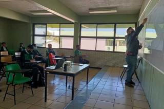 Ya retomaron clases presenciales en el nivel medio superior y superior