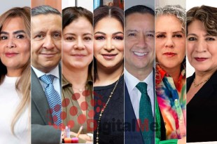 Erika Icela Castillo, Héctor Macedo, Rosario Mejía, Myrna García, Jorge Olvera, Miroslava Carrillo, Delfina Gómez