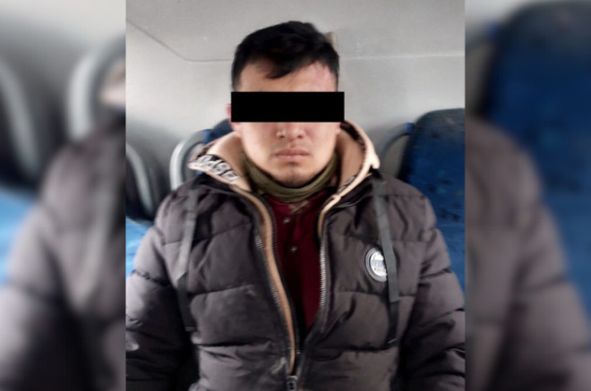 Adiel Giovani “N”, de 29 años, detenido por tocamientos a una pasajera