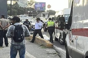 Lugar de los hechos, en el municipio de Tlalnepantla 